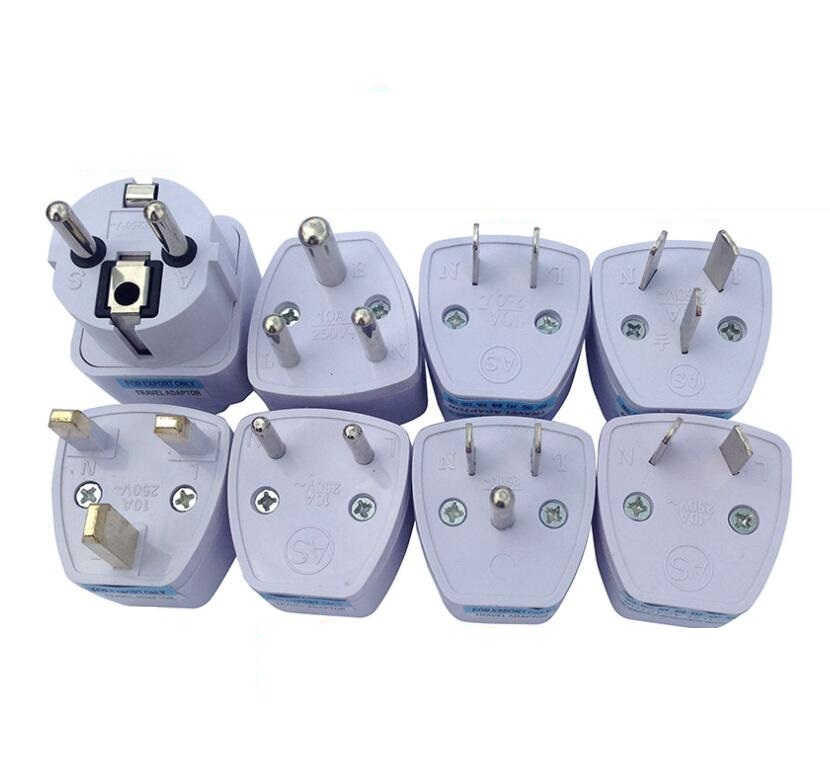 

global travel adapter chargers Worldwide 250V AC Adapters Socket in US EU AU UK Power adaptor Converter
