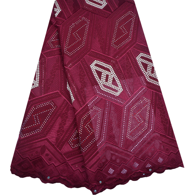 

Latest French Nigerian Lace Fabric High Quality Embroidered Tulle African Lace Fabric Heavy Beaded Tulle For Wedding