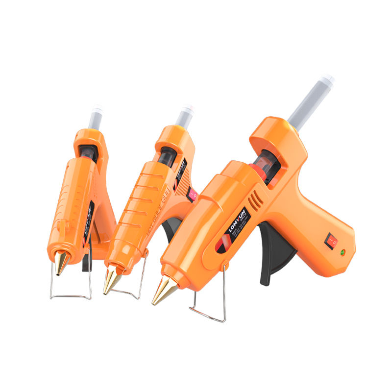 

30W 80W Hot Melt Glue Gun with Free 5pc 7mm/11mm Glue Stick Industrial 100W 150W Mini Guns Thermo Electric Heat Temperature Tool