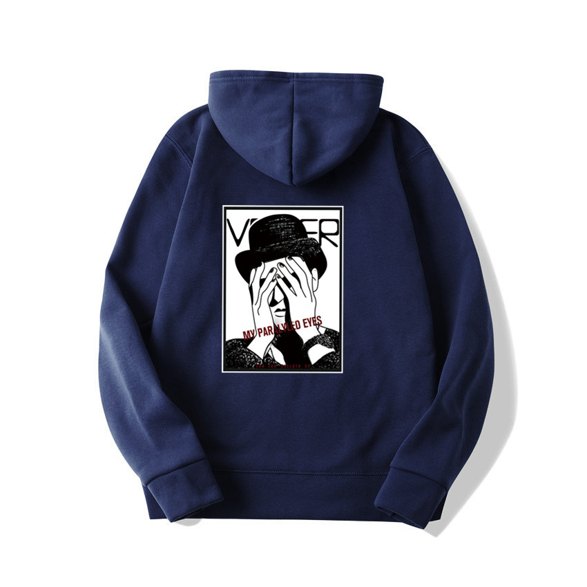 

Men's autumn and winter leisure long sleeve Sweatshirt European and American large Hoodie Unisex Fashion printed Hoodie#456, Black