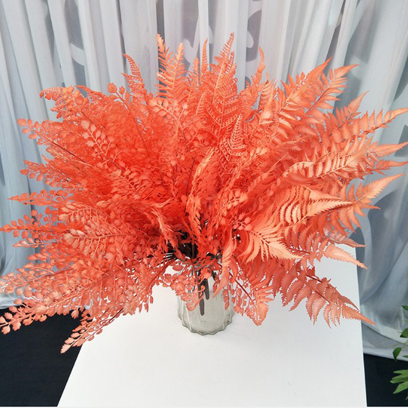 

Simulation Artificial Plants Silk Fengwei Fern Rattan Artificial Vine Flower Wedding Home Decor Fake Artificiales Decoracion, 02