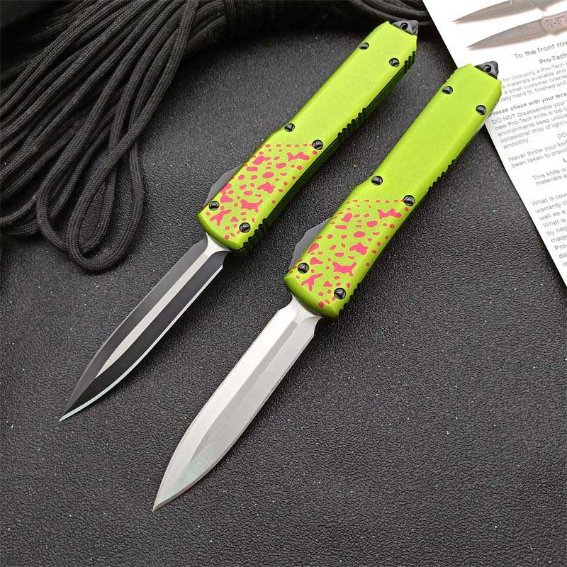 

US Style UT85 Combat Dragon Hound Double Action Automatic Knife Out The Front BM 3310 3400 4600 9400 9600 Rocket Outdoor Self Defence Huntin