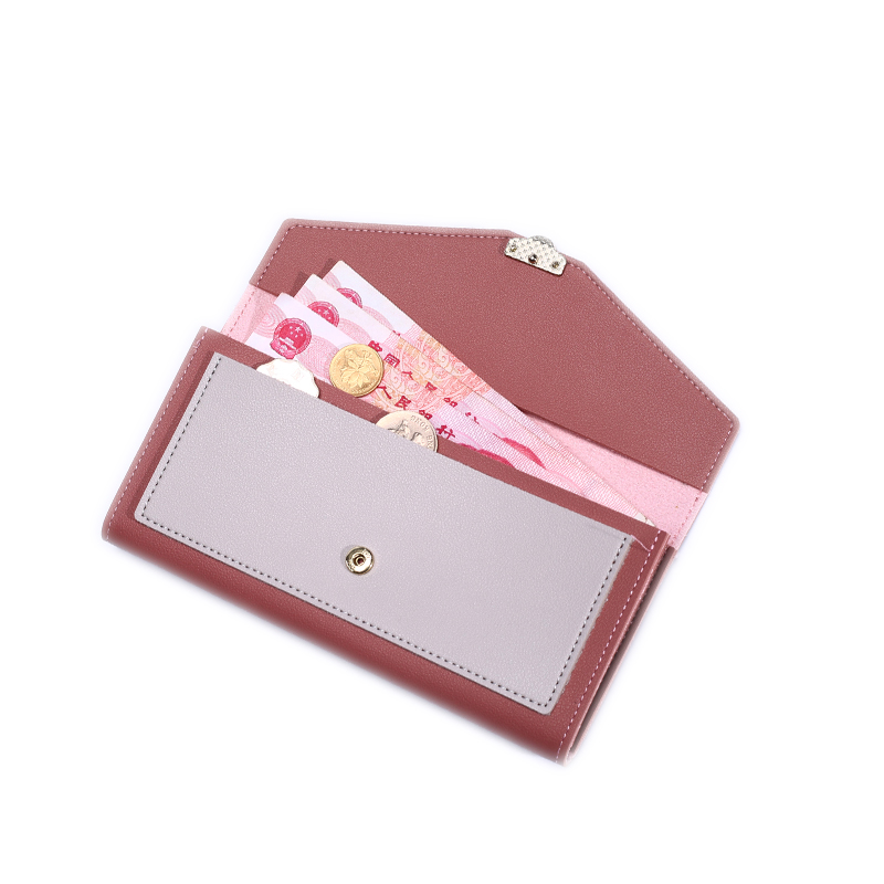 

New Women's Wallet Korean Fashion Zip Coin Purse Long Style Leather Fringe Bag Classic Multicolor Clutch, Blue