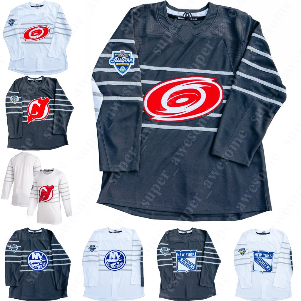 

2020 All Star Jersey New York Islanders Mathew Barzal New Jersey Devils Nico Hischier Artemi Panarin Carolina Hurricanes Dougie Hamilton, New jersey devils white