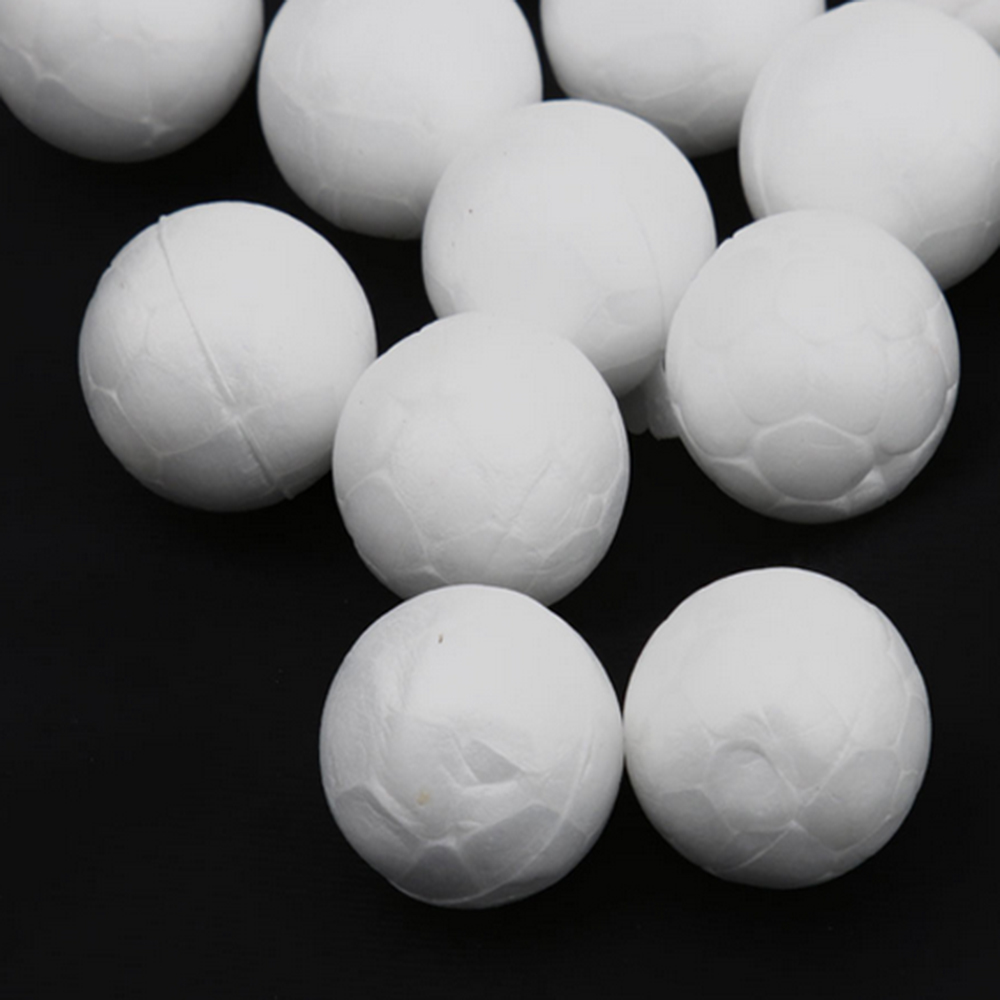 

CCINEE 25mm Wholesale Modelling Polystyrene Styrofoam Foam ball White Craft for DIY and toy shape accessory