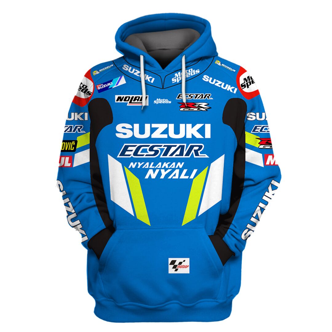 Felpa Con Cappuccio 2019 Giacca Sportiva SUZUKI Motorcycle Racing Team RR  GSXR GXS Da 38,78 € | DHgate Italy