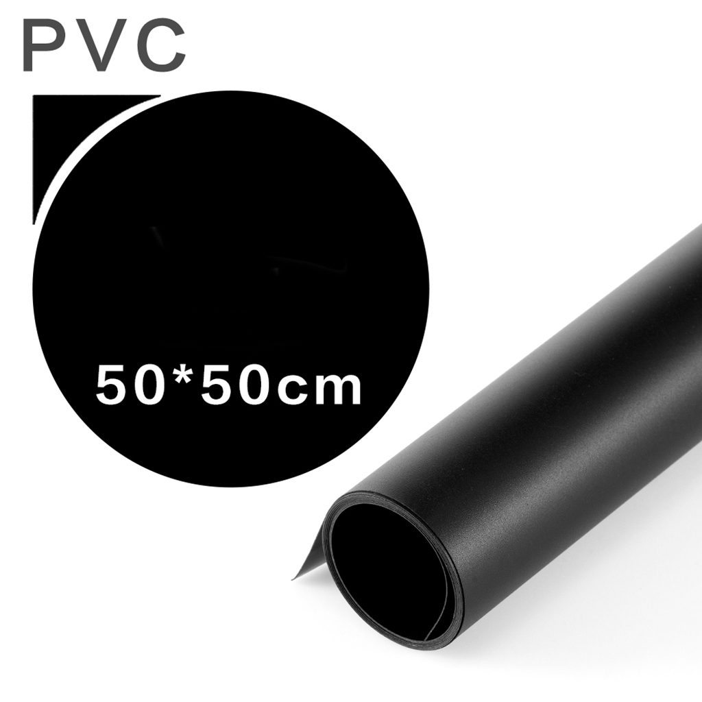 

50x50 black solid pvc background backdrop for p studio pgraphy