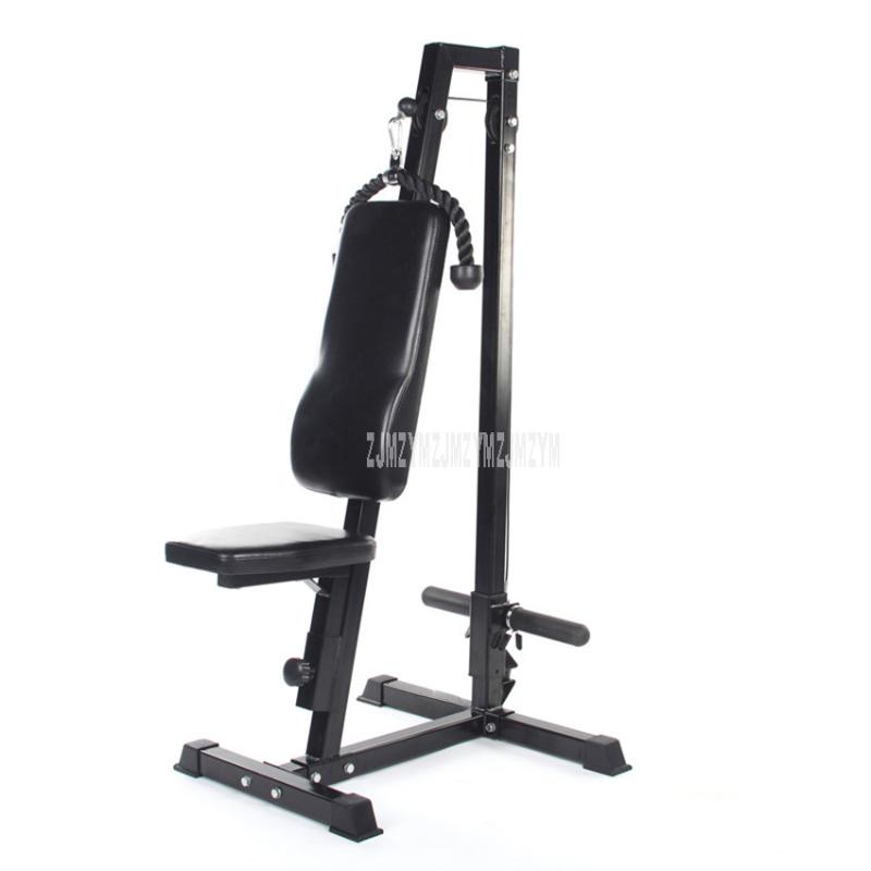 

ABC501 Multifunction Abdominal Muscle Pulldown Trainer Build Perfect Curve Body Sport Pull Rope Health Home Training Equipment, Black