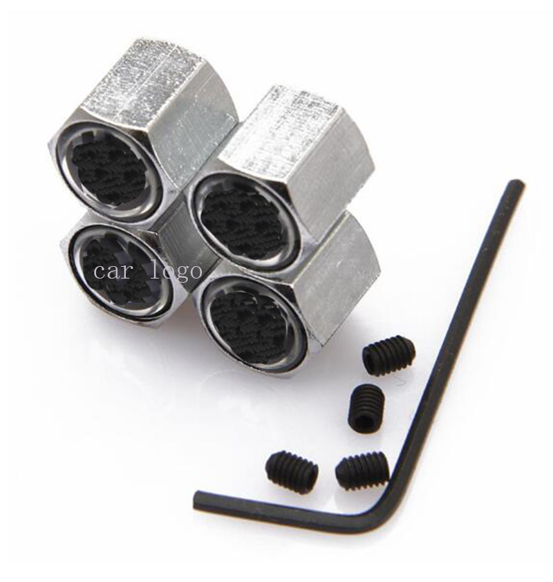 

Wheel Tyre Tire Valve Stem Air Dust Covers Caps Wheel-Bolt & Nut Anti-Theft Locking Tire-Air-Caps 1 set =4pcs