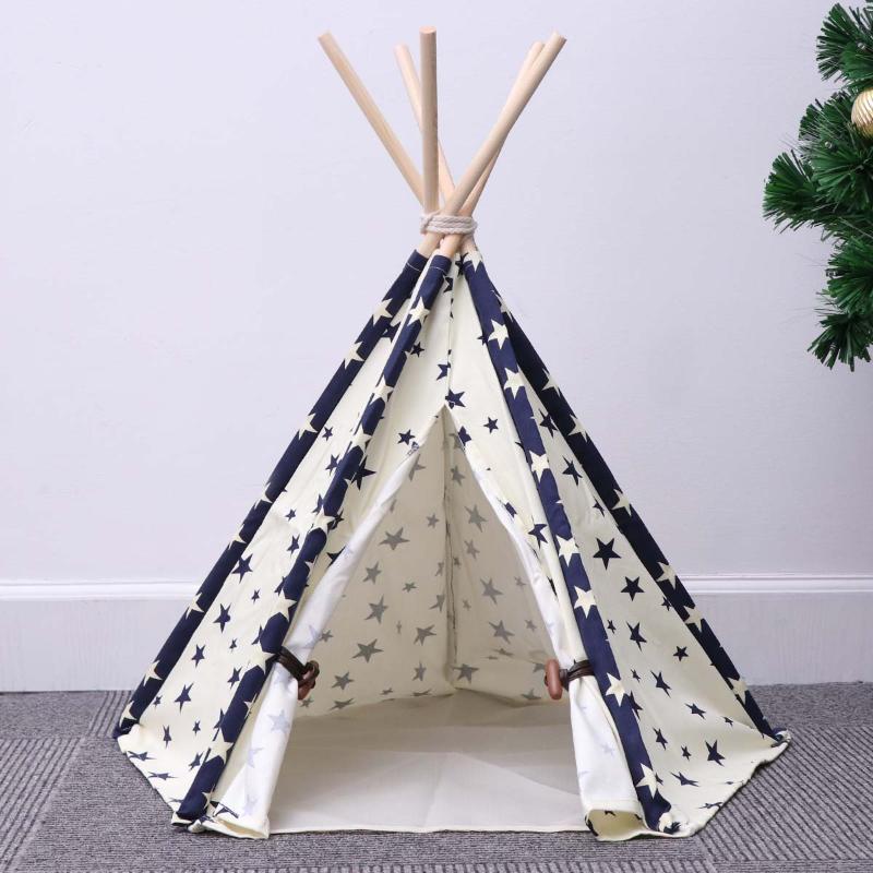 

1pc Tent Detachable Washable Mini Pet Sun Shelter Tent Pet Travel Supplies for Little Dove Cat Dog Puppy