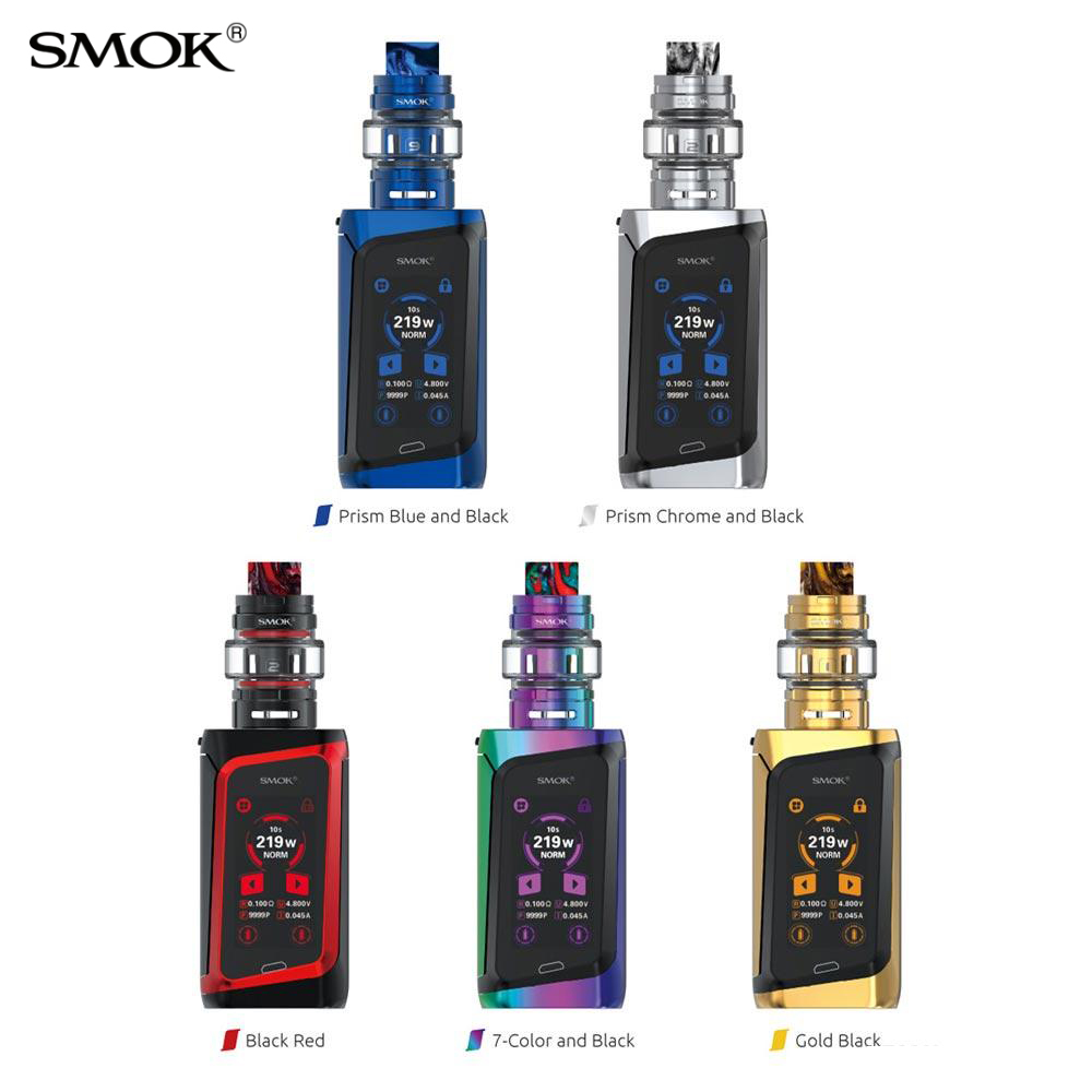 

SMOK Morph 219 Kit with TF Tank 6ml & Morph 219W Mod 1.9" Touch-screen with Input Keyboard Powered 0.001S Firing 100% Authentic
