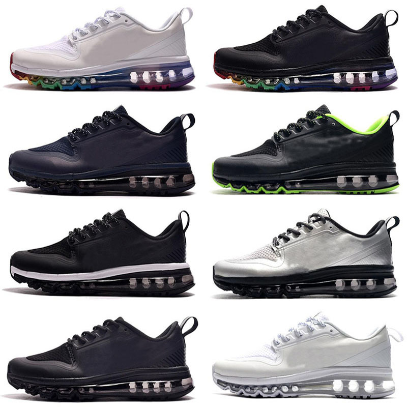 

High Quality 2020 Men Running Shoes Black Rainbow BENGAL White Navy Mens Trainers Chaussures Maxes Sports Sneakers size 36-46, As photo 8