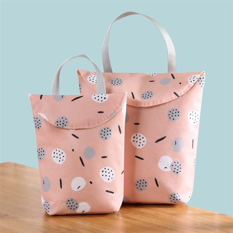 

Baby Diaper Storage Bag Simple Diaper Bag Waterproof Cart Pouch Storage Hanging For Walking Travel Home Outdoor, 20x23x18 cm