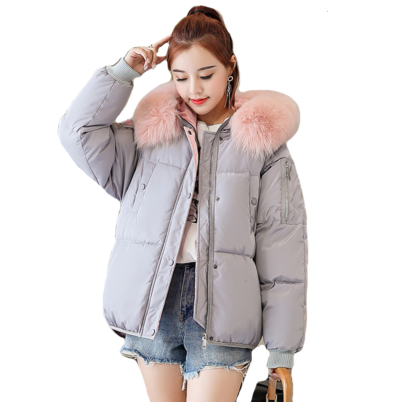 

2019 New collection Fashion Winter Jas Women Women Jassen Hot runner Women's Jas Short Park Casaco Feminino, Beige