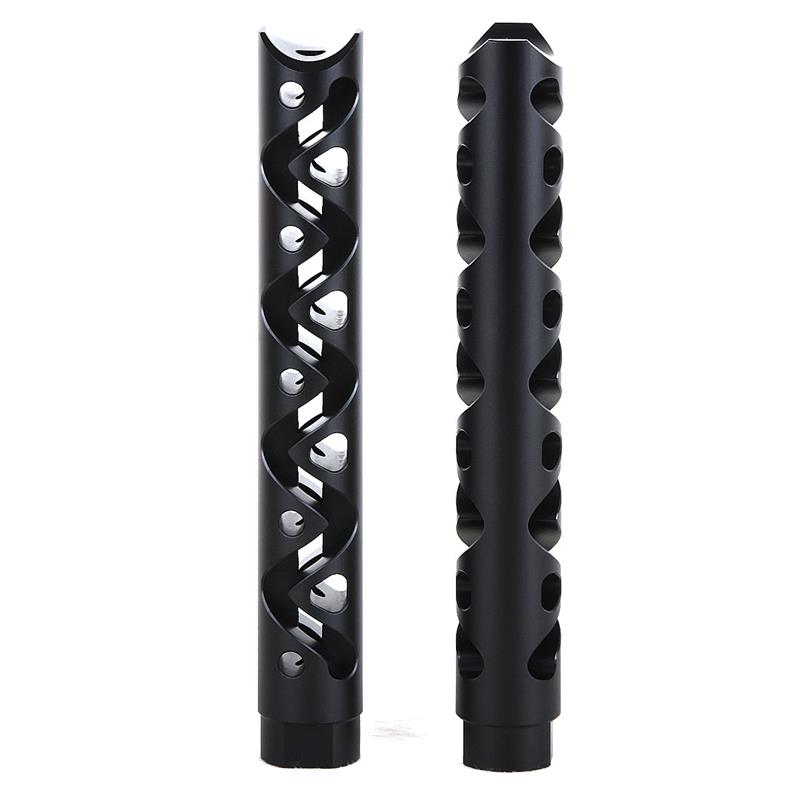 

7inch Length 223 1/2-28 threads Fit for .223 556 OD" 1.0inches, Black