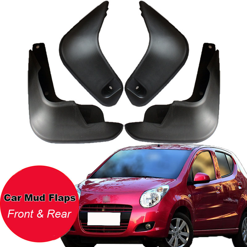 

Tommia For Suzuki Alto 2009-2019 Car Mud Flaps Splash Guard Mudguard Mudflaps 4pcs ABS Front & Rear Fender