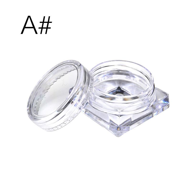 

10Pcs Transparent Small Bottle 2g/2.5g Cosmetic Empty Jar Pot Eyeshadow Lip Face Cream Sample Container