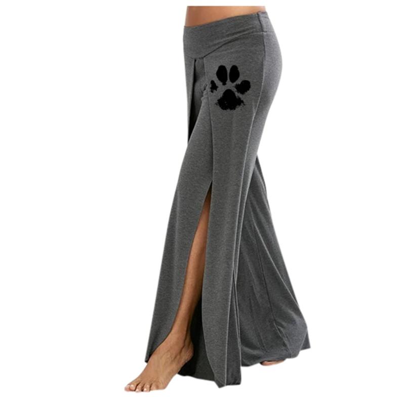 

Drawstring Waist Flare Pants Sportswear Yoga Pants Femme Long Sweatpants Wide Leg Pant Ladies Loose Sportwear, Black