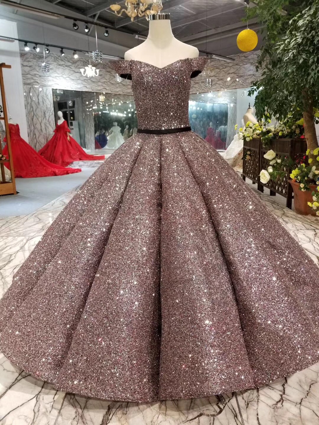prom dress big skirt