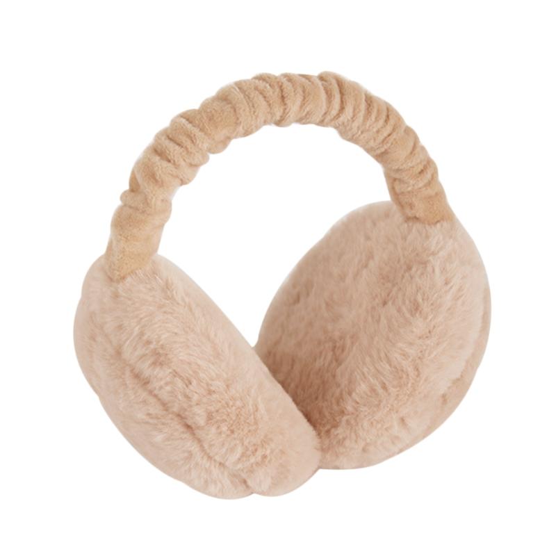 Inverno Autunno caldo paraorecchie gatto sveglio dellorecchio di Earflap della peluche paraorecchie della signora Lady Hairbands strass Cuffie bianche