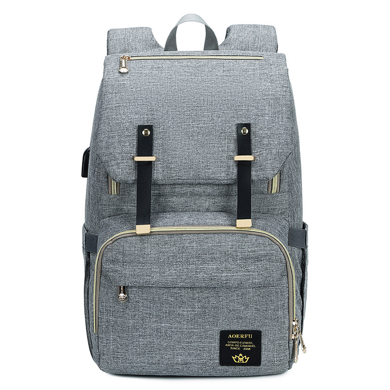 

Nappy Backpack Bag Mummy Large Capacity Stroller Bag Mom Baby Multi-function Waterproof Outdoor Travel anti-loss Diaper Bags