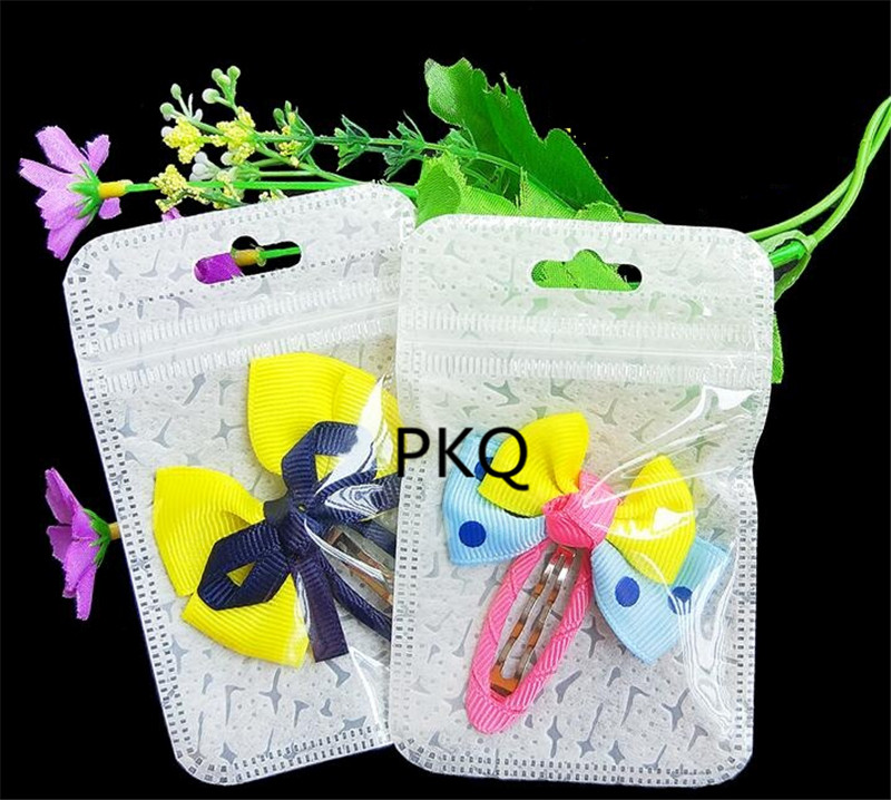 

500pcs High-end Plastic Pouch Small Button Ring Packaging Bag Self Sealing Transparent Gift Bag Waterproof 4.5*6cm