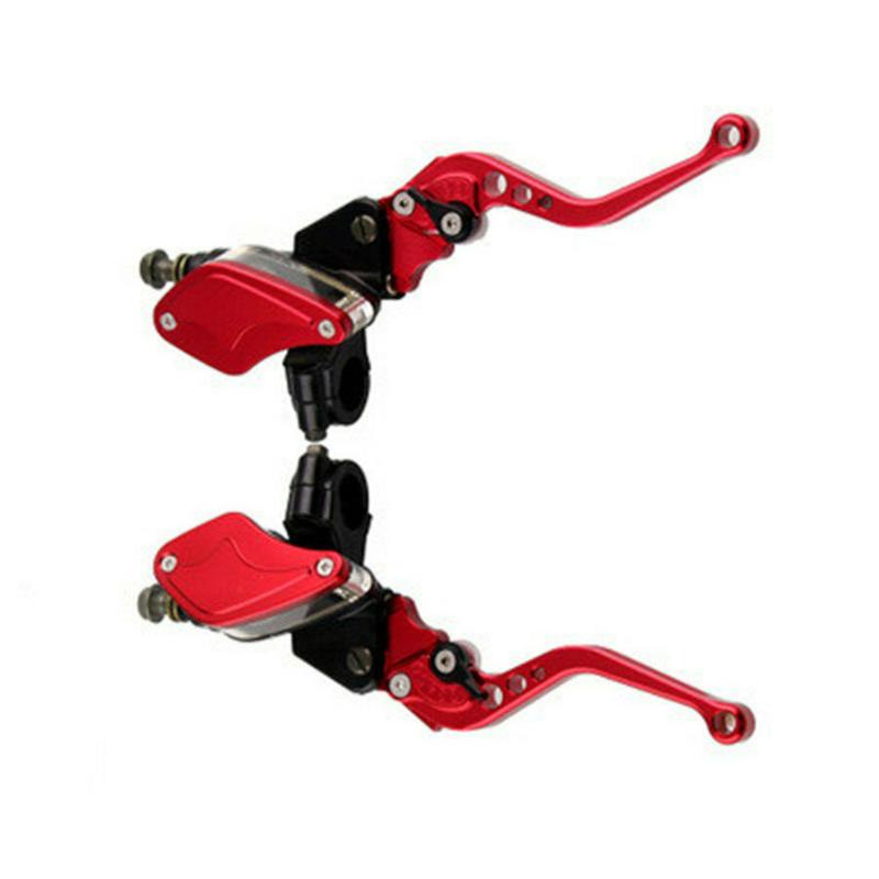 

New Motorcycle Tuning 7/8" 22mm Dual Hydraulic Brake Master Cylinder Clutch Adjustable Levers Sport Bike Brake Clutch Lever