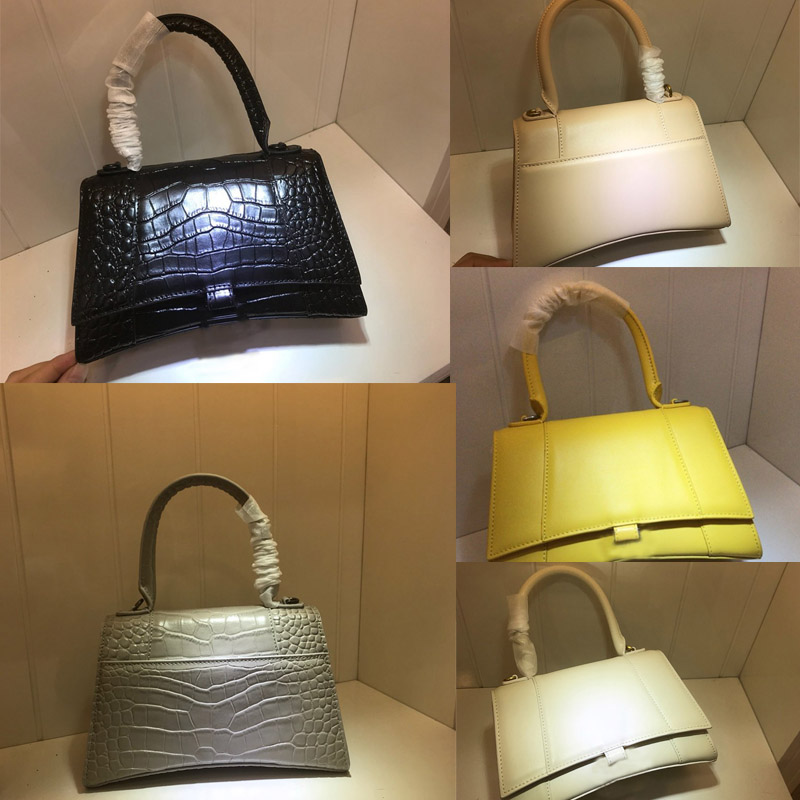 

Fashion bags Designer luxury handbags purses women tote brand handbag Messenger bag HOURGLASS TOP HANDLE BAG shoulder bags Designer crossbo, Crocodile grey