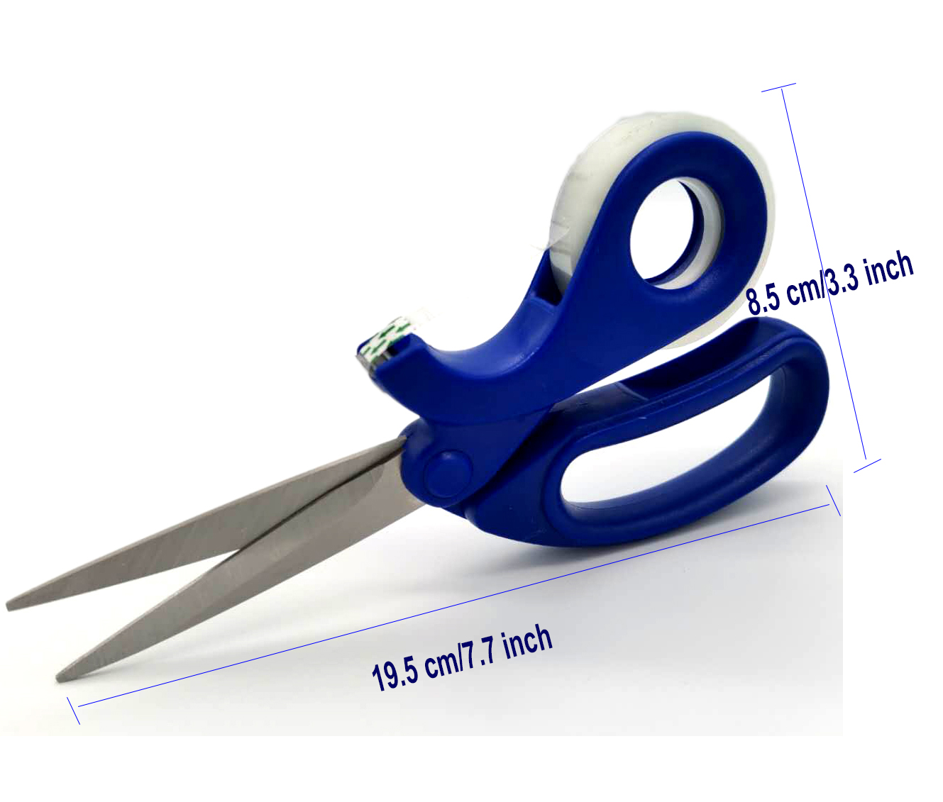2020 Novelty 2 In 1 Scissors With Tape Dispenser For Home Office DIY