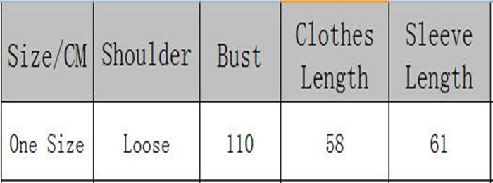 Raccoon Size Chart