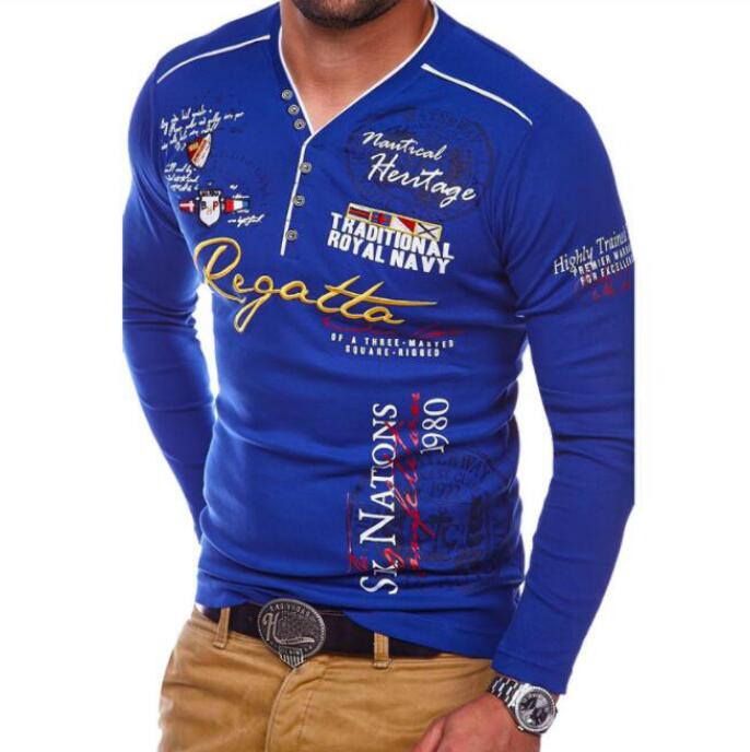 

Newest Designer Polos 20SS Fashion Brand Shirts for Men Long Sleeve Luxury Tee Button Collar Summer Tops Clothing 4 Colors Optional, Black