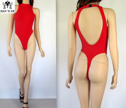 2020 new halter swimsuit High Cut Swimsuit Womens Bodysuit One Piece Women Swimwear Bathing Suits