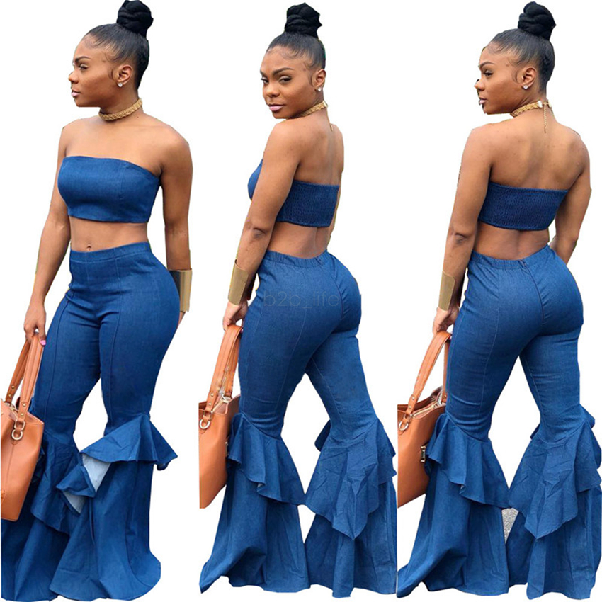 sexy jean tops