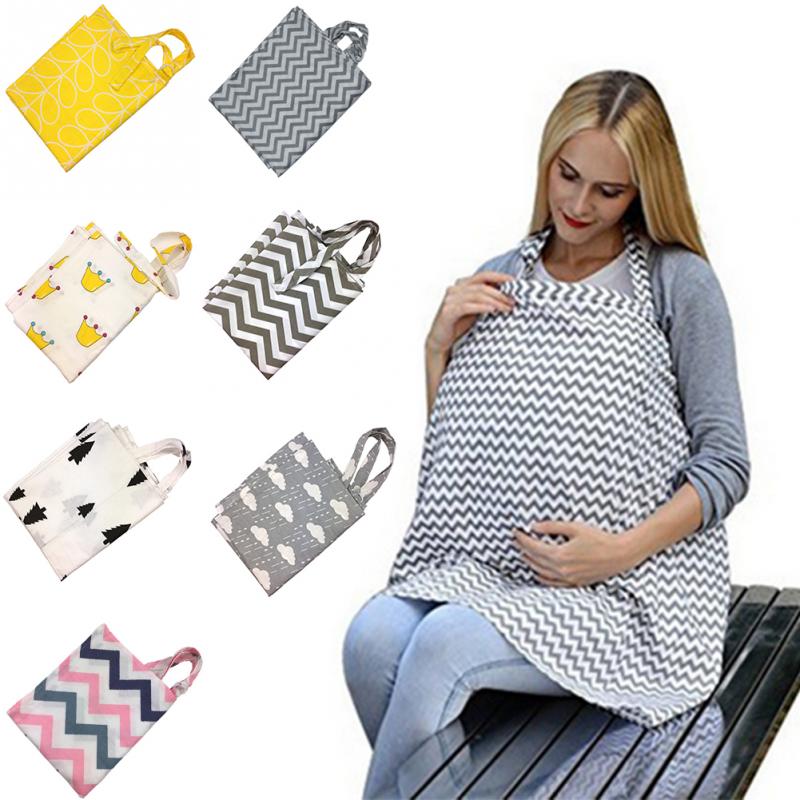 cartoon baby infant breastfeeding cover nursing covers mother breast feeding 100 cotton maternity outdoor nursing apron rn8030-image-535266545