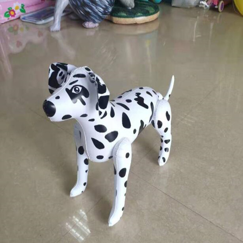 

5style Inflatable dog model black white pet mannequin dog clothing PVC bracket props dog photo display one piece D112