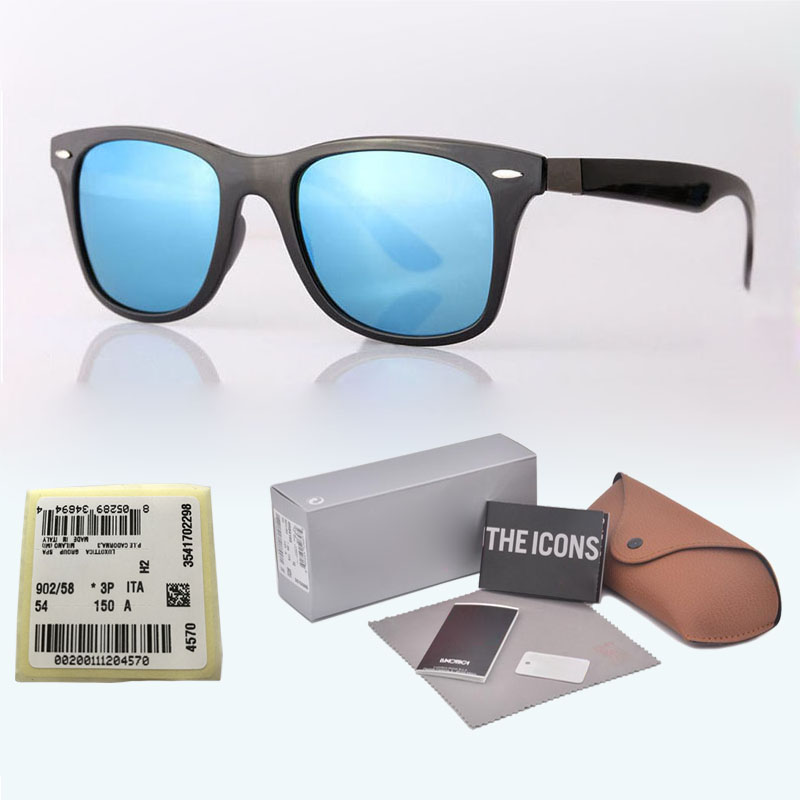 

High quality sunglasses men women Brand Designer Metal hinge Fashion sun glasses mirror uv400 glass lenses with Retail cases and label, White;black