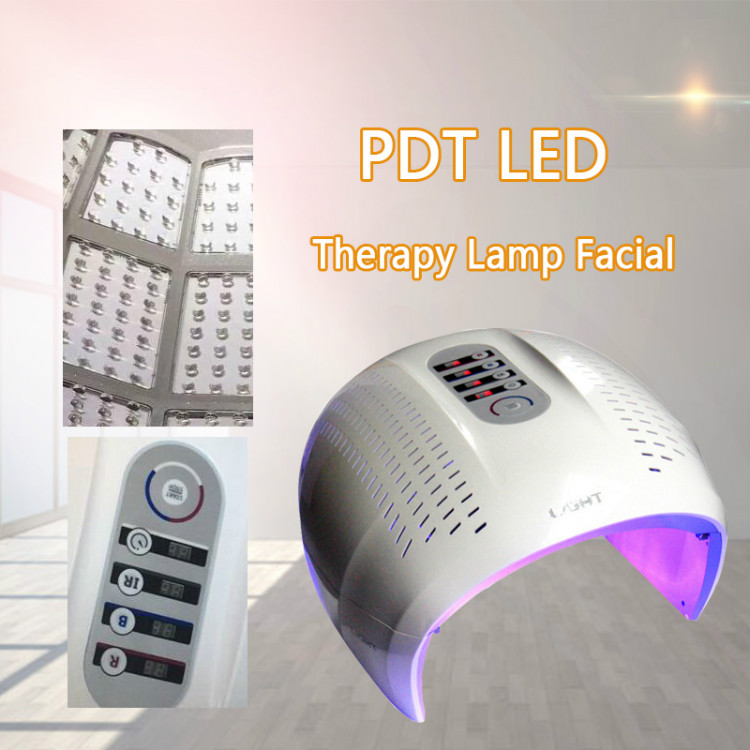 

Hot Sale Foldable 3 Color LED Facial Treatment Photon Therapy Mask PDT Skin Rejuvenation Face Beauty Machine LED Light Therapy