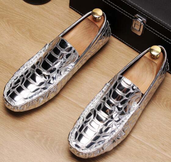 

Soft bottom Driving shoes mens casual shoes Peas shoes, Black