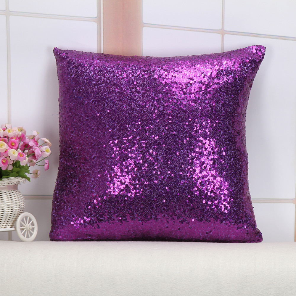 

Mermaid Pillow Cover Sequin Pillow Cover sublimation Cushion Throw Pillowcase Decorative Pillowcase That Change Color Gifts for Girls