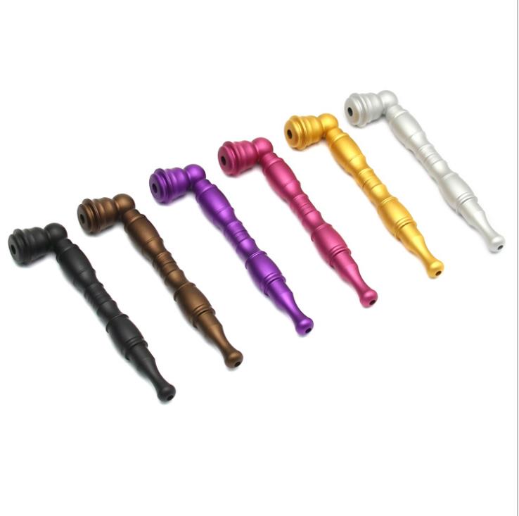 

New Demountable Portable Multicolor Metal Pipe Fashionable Sanded Pipe in 2019