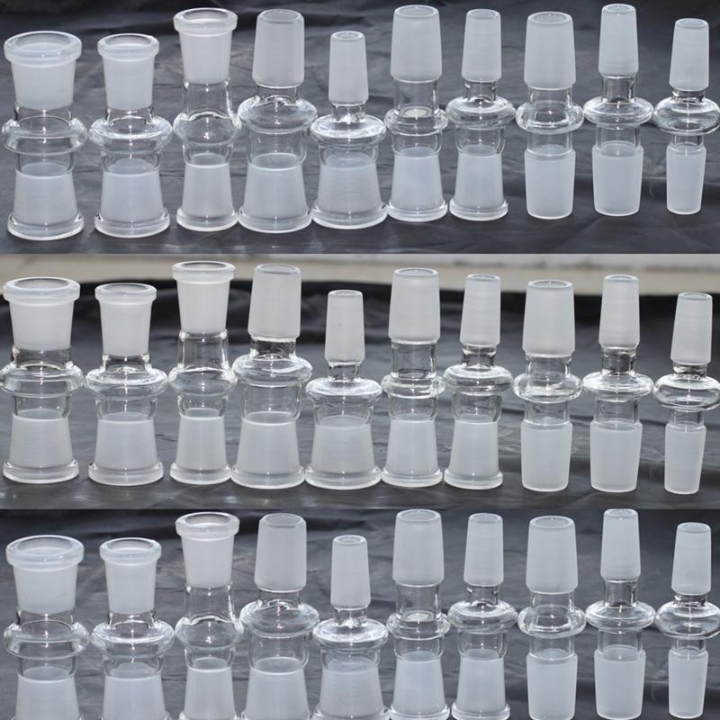 

New Glass Adapter Fit Oil Rigs Glass Bong Hookahs 14mm Male to 18mm Female Adapters