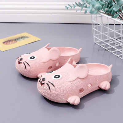 

Childrens Designer Flip Flop Boys and Girls Brand Slippers Kids Cute Cartoon Animals Flat with Slipper Beach Slippers 2020 New Summer 2020, Blue