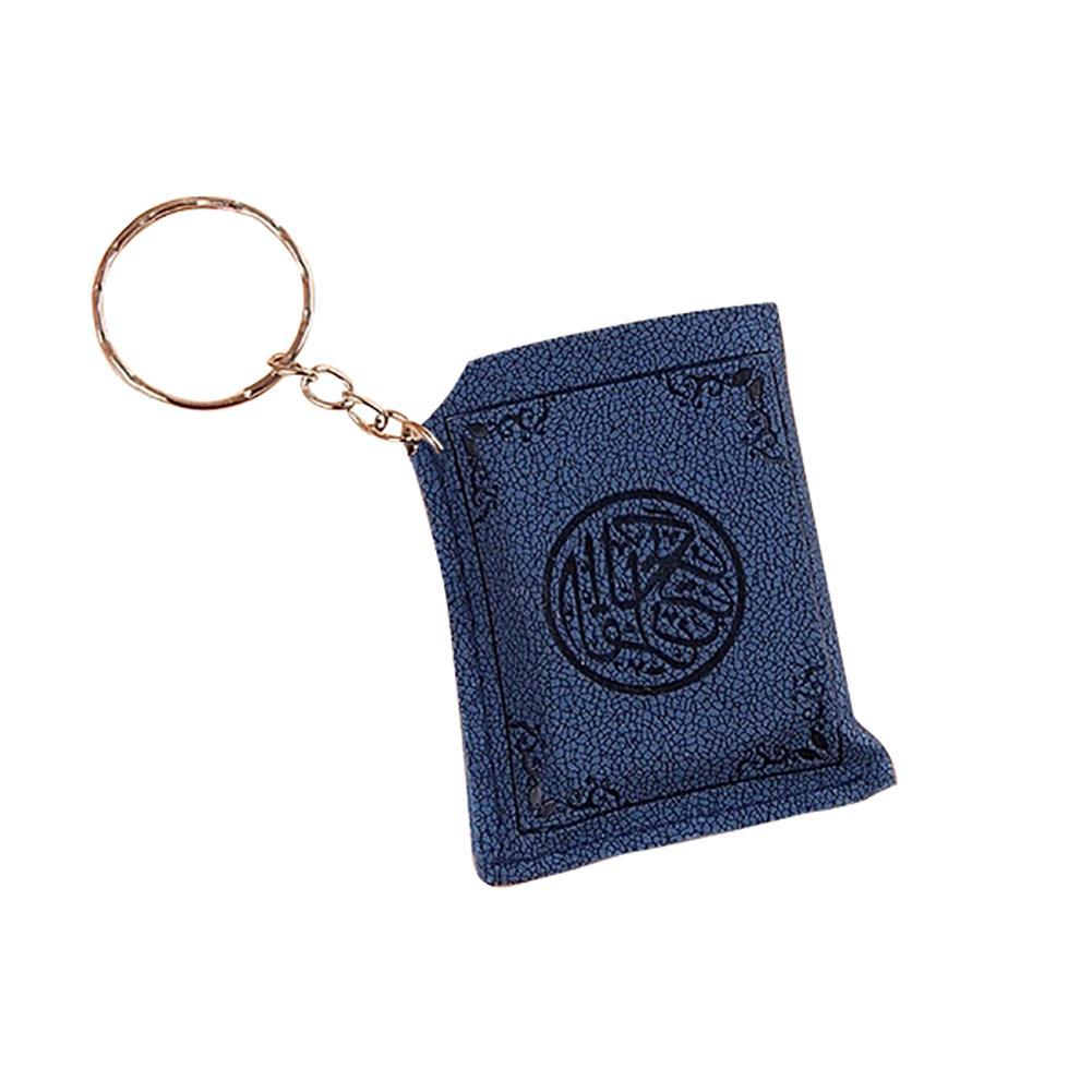 

Mini Islamic Muslim Ark Quran Book Key Chain Ring Car Bag Purse Pendant Charm New
