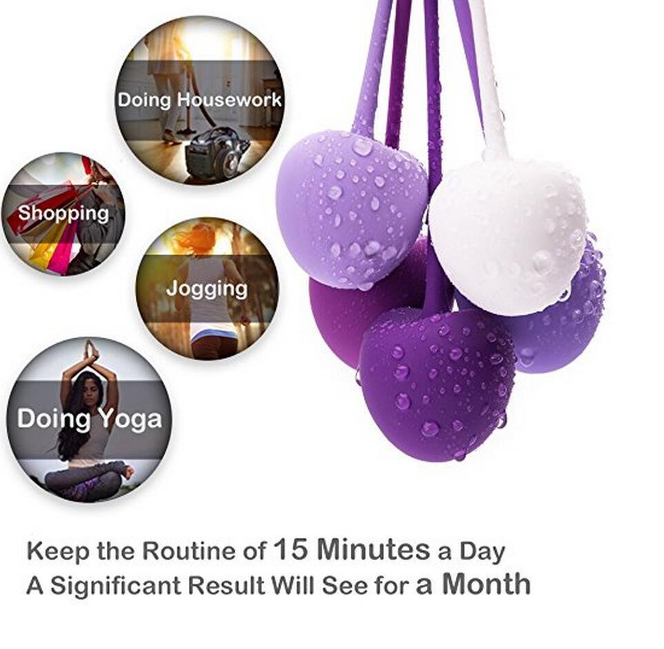 Kegel Balls Vibrator Exercise Vaginal Ball Tighten Aid Love Geisha Ben