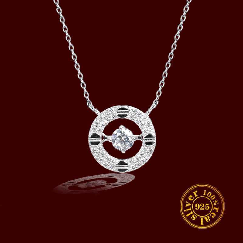 

High Quality Simple Fashion Exquisite Round Beating Heart Necklace Gifts For Friends Manufacturers Wholesale