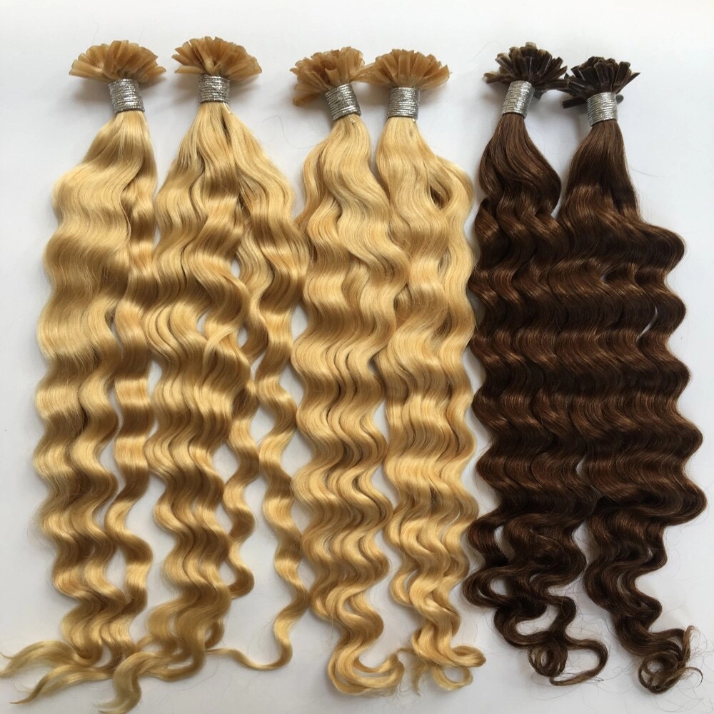 

Indian Virgin Hair 1g/strand 500strands 24" clip in and one pack tape