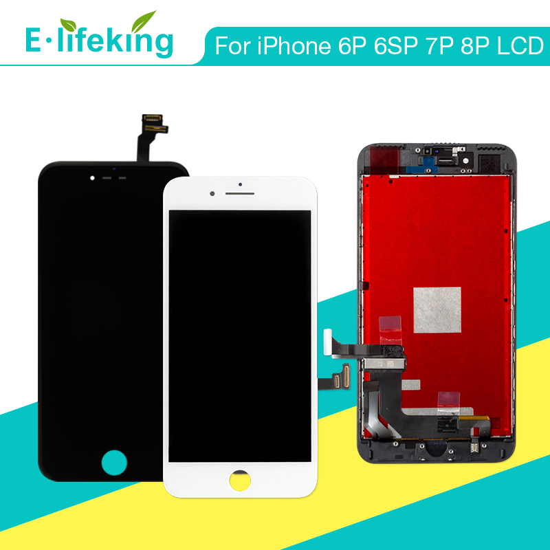 

LCD For iPhone 6 Plus 6SP 7P 8 Plus Touch Screen Display Digitizer Assembly Replacement For iPhone 6P 6SP 7P 8P LCD Screen 5.5"