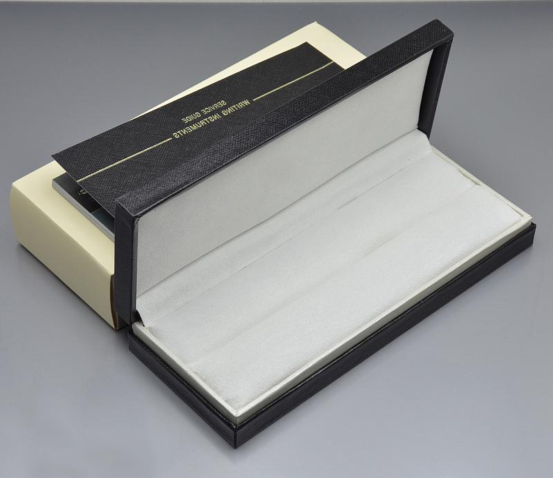

GIFTPEN Penes Case Black paper leather Pen Box Suit For Fountain Pens Ballpoint and Roller Ball with The Manuals