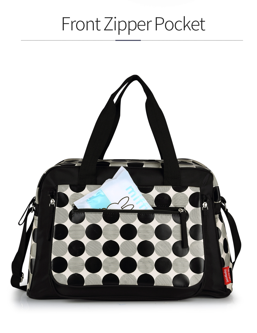 nappy bag black