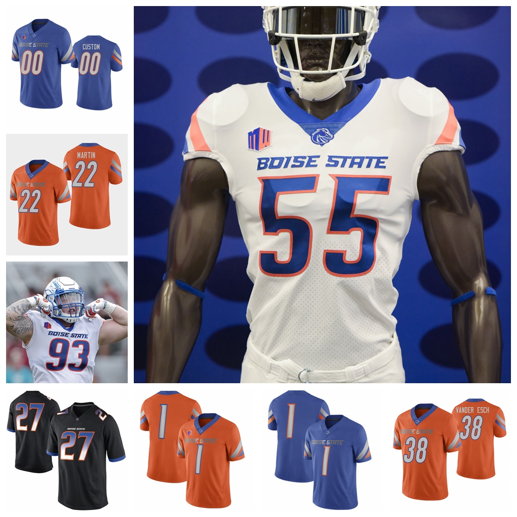 

Boise State Broncos Jerseys Leighton Vander Esch Jersey CT Thomas John Hightower Akilian Butler College Football Jerseys Custom Stitched, Womens orange